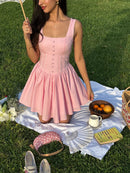 Aurora Princess Dress in Blush