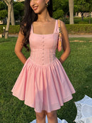 Aurora Princess Dress in Blush