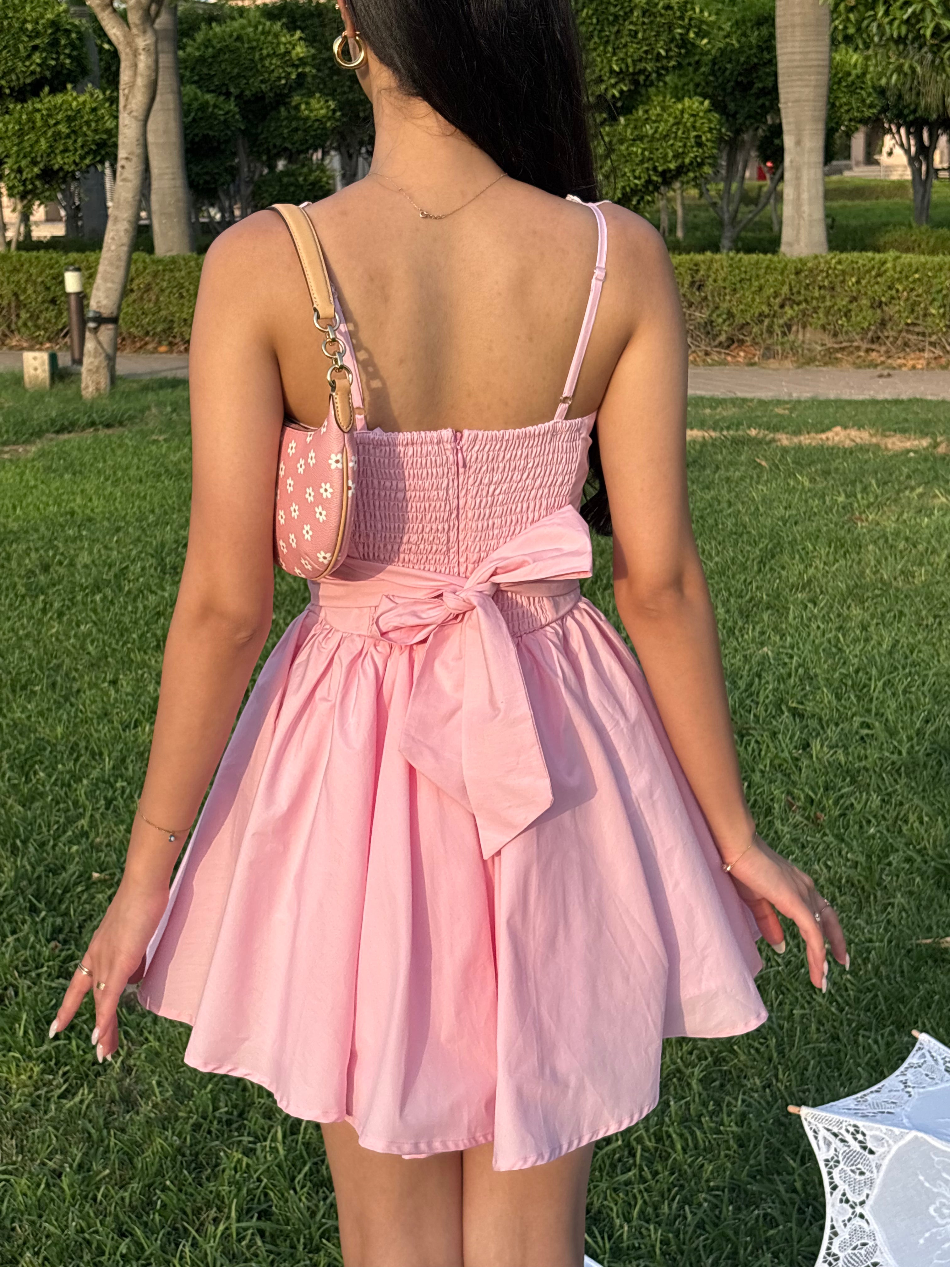 Aurora Princess Dress in Blush