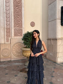 Arabelle Frill Dress in Polka Dot