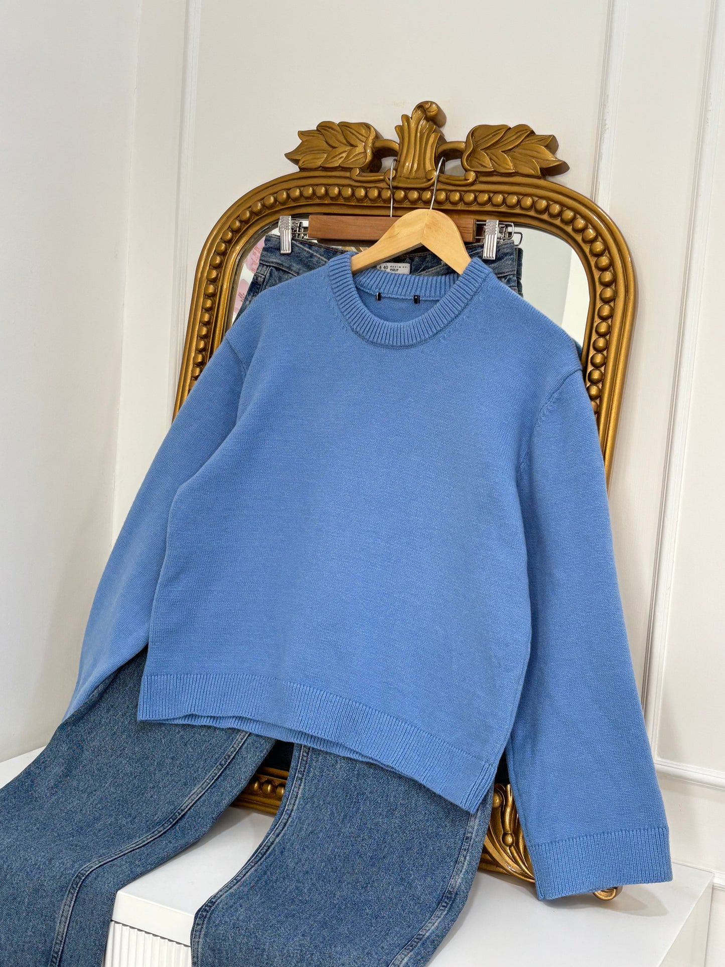 Softest Chunky Pullover in Blue (XS-2XL)