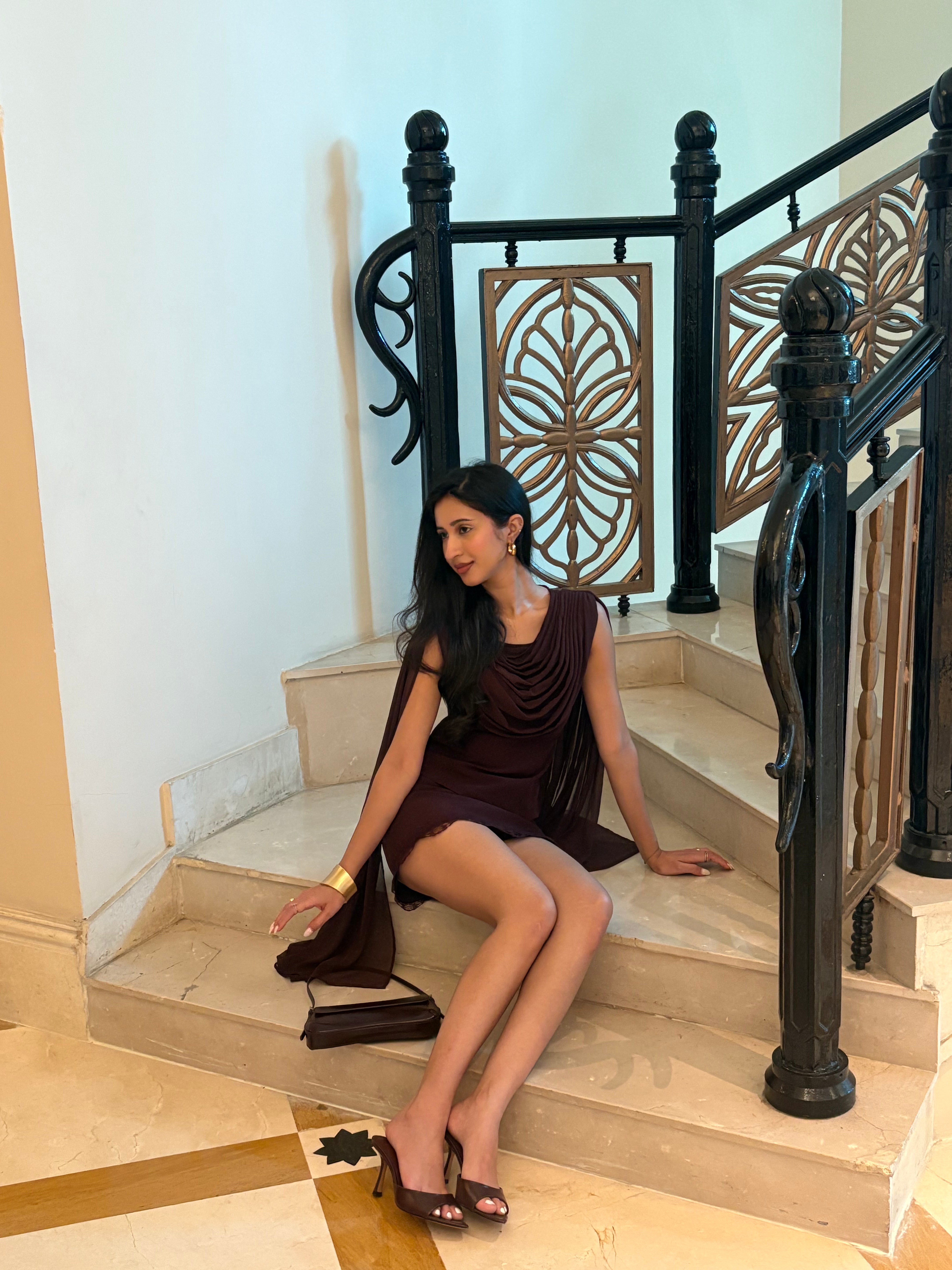 Audrey Skort in Burgundy