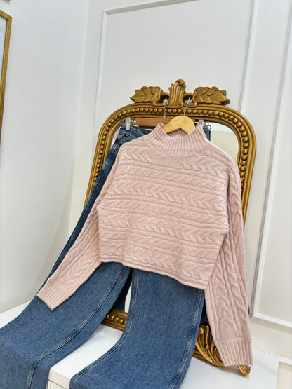 Olivia Pullover in Pink (S-L)