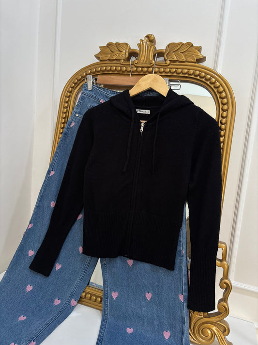 Isabelle Cardigan in Black (XS-L)