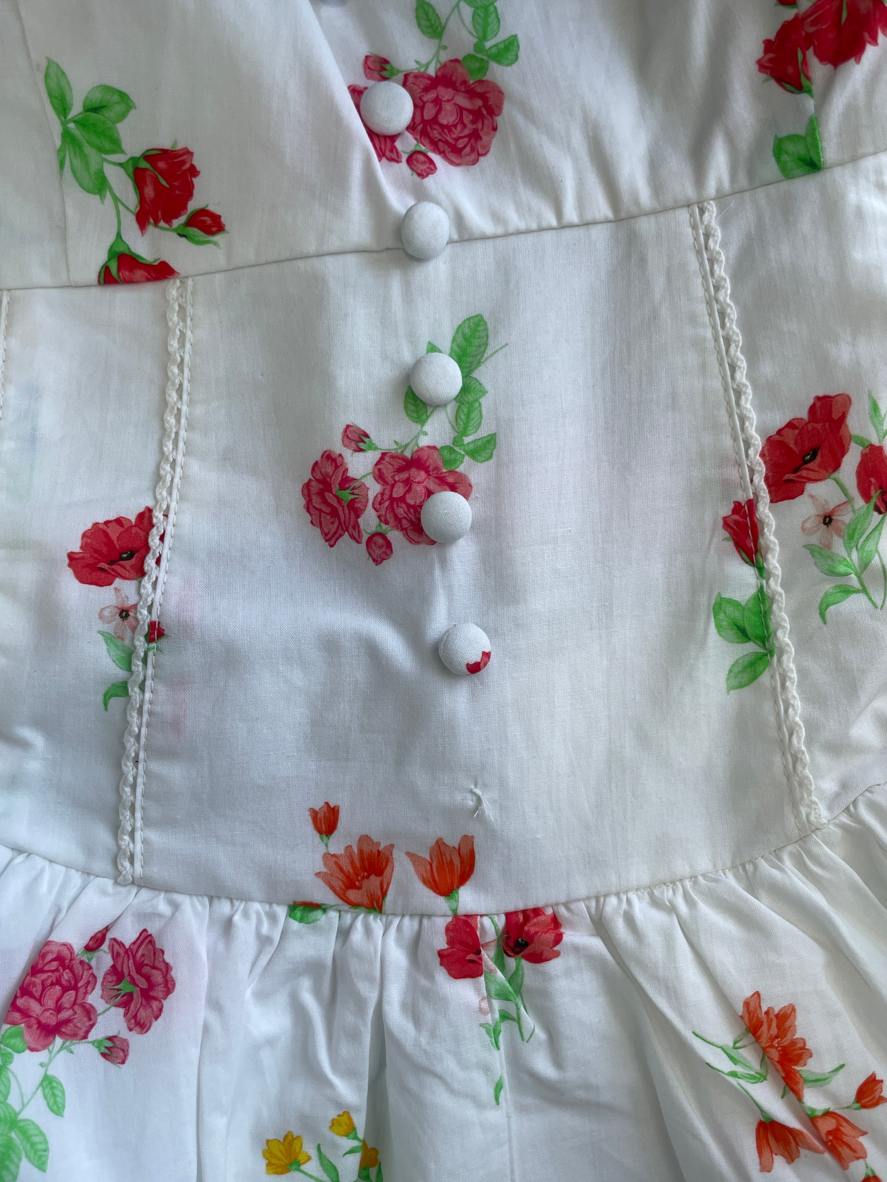 Aurora Princess Dress in Floral - REVIVED FINDS