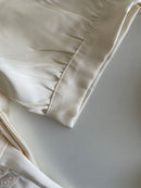 Lucine Satin Top in Cream - REVIVED FINDS