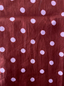 Lizzie Top in Brown Polka Dot - REVIVED FINDS