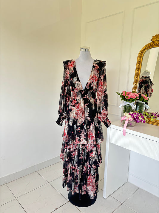 Alaya Floral Dress (S-M)