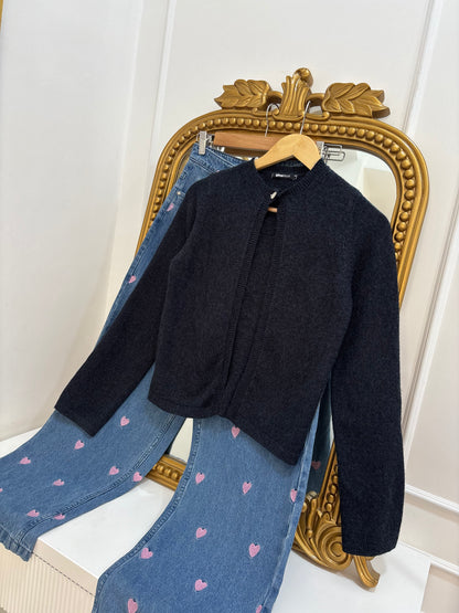 Matilda Cardigan in Navy (XS-XL)