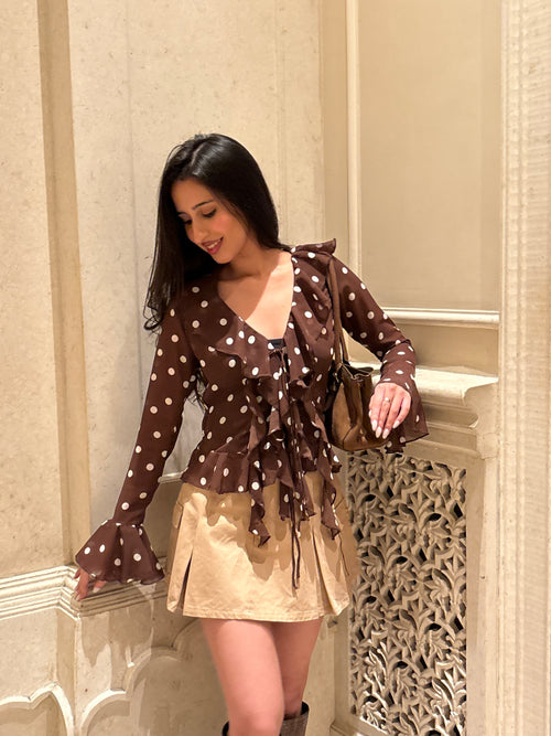 Juliette Ruffle Top