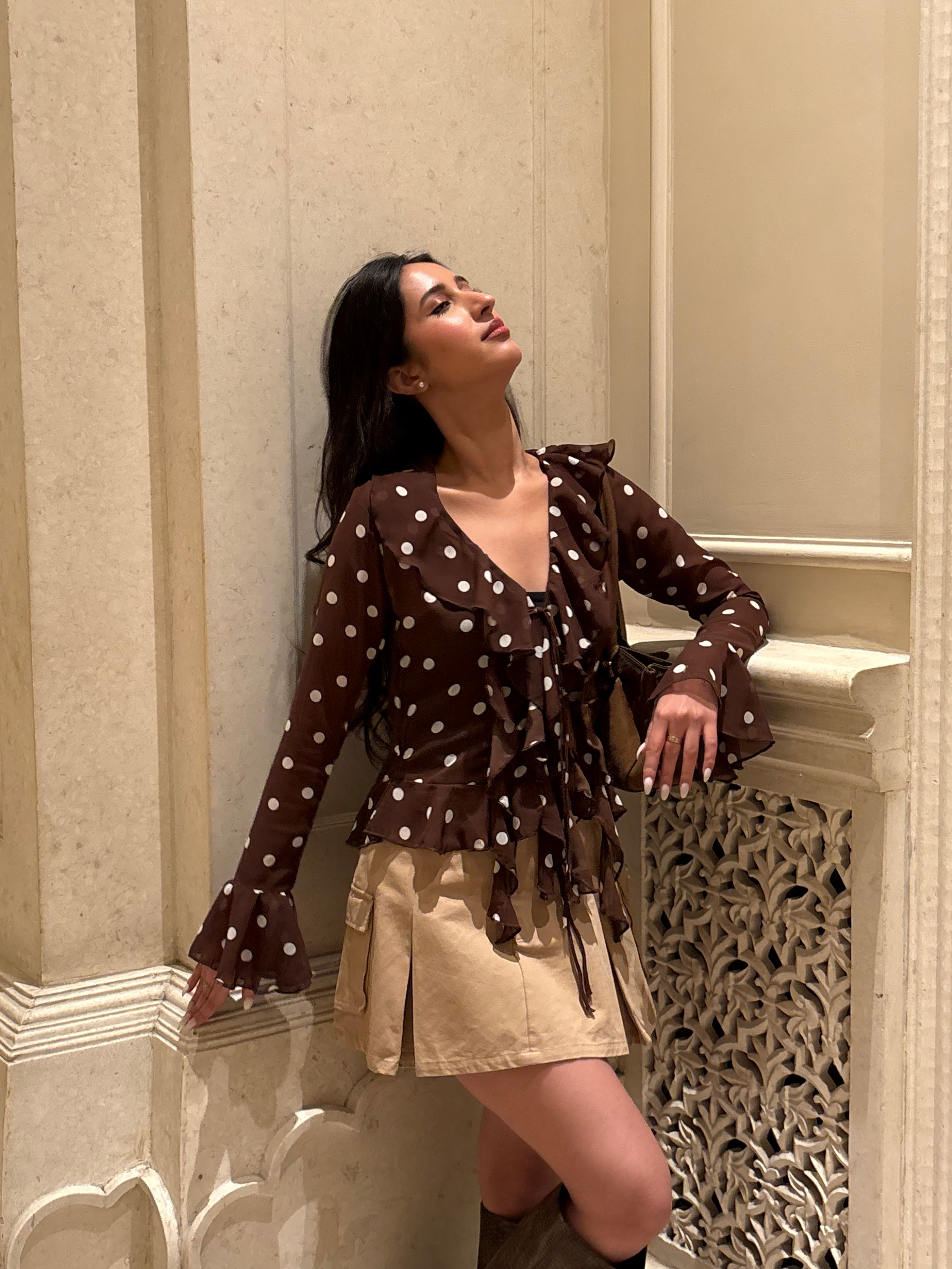 Juliette Ruffle Top