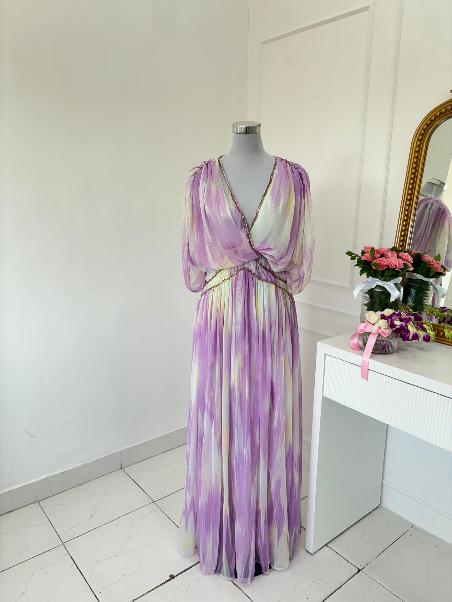 Violetta Chain Dress (S-L)