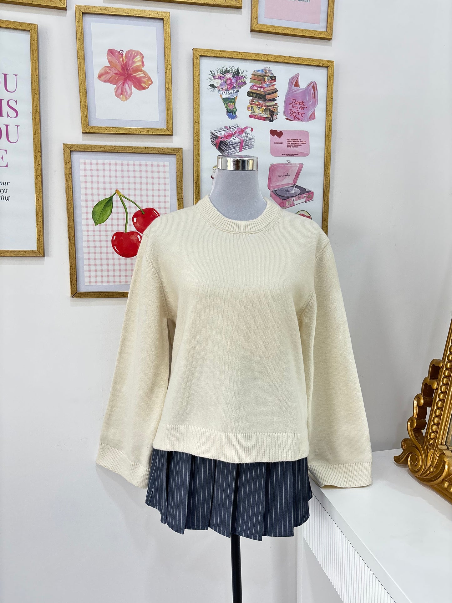 Softest Chunky Pullover in Cream (XXS-2XL)