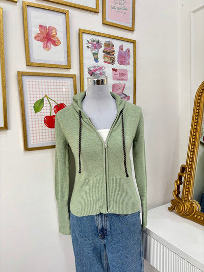 Isabelle Cardigan in Matcha (S-XL)