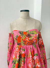 Floral Smocked Dress (S)