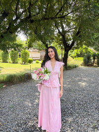 Eloise Top in Pink Peony