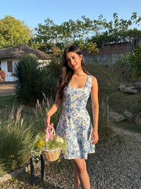 Belle Eyelet Corset Dress (S-XL)
