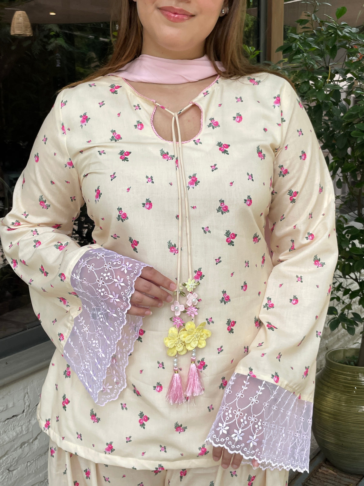 Pari Cotton Farshi Suit Set (3 Piece Set)