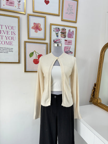 Matilda Cardigan in White (XS-2XL)