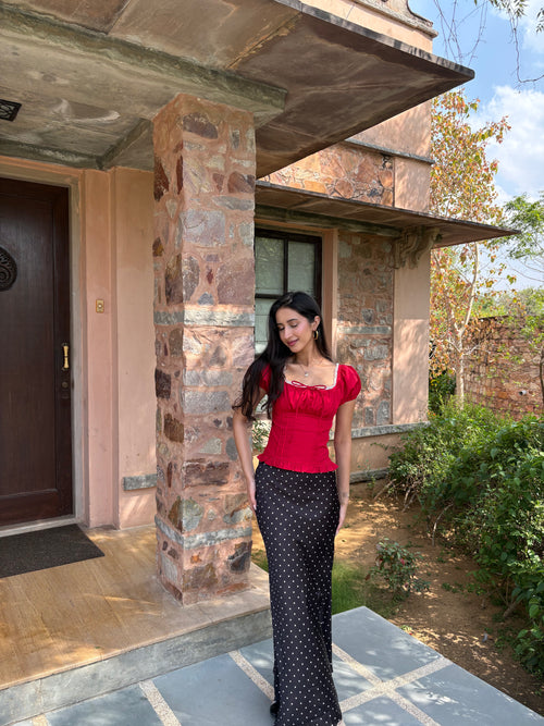 Isabelle Top in Red