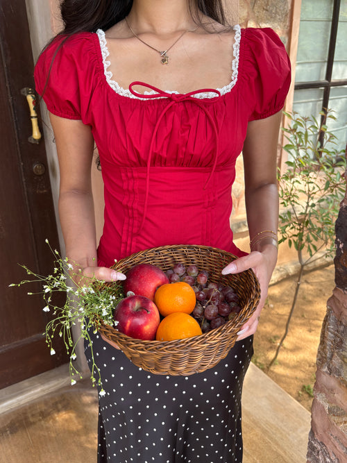 Isabelle Top in Red