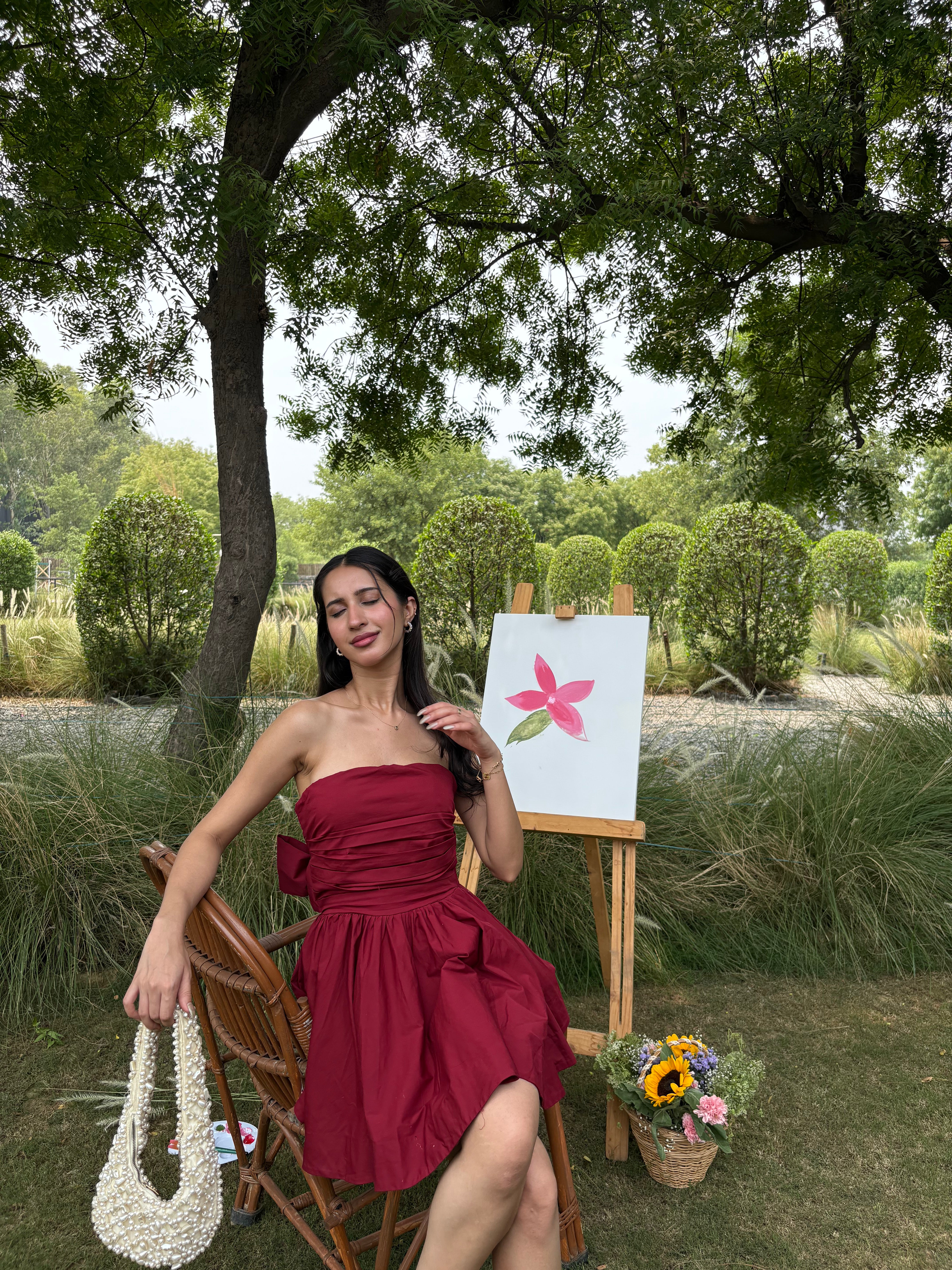 Scarlet Bow Tube Dress (XS-L)