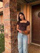 Isabelle Top in Strawberry