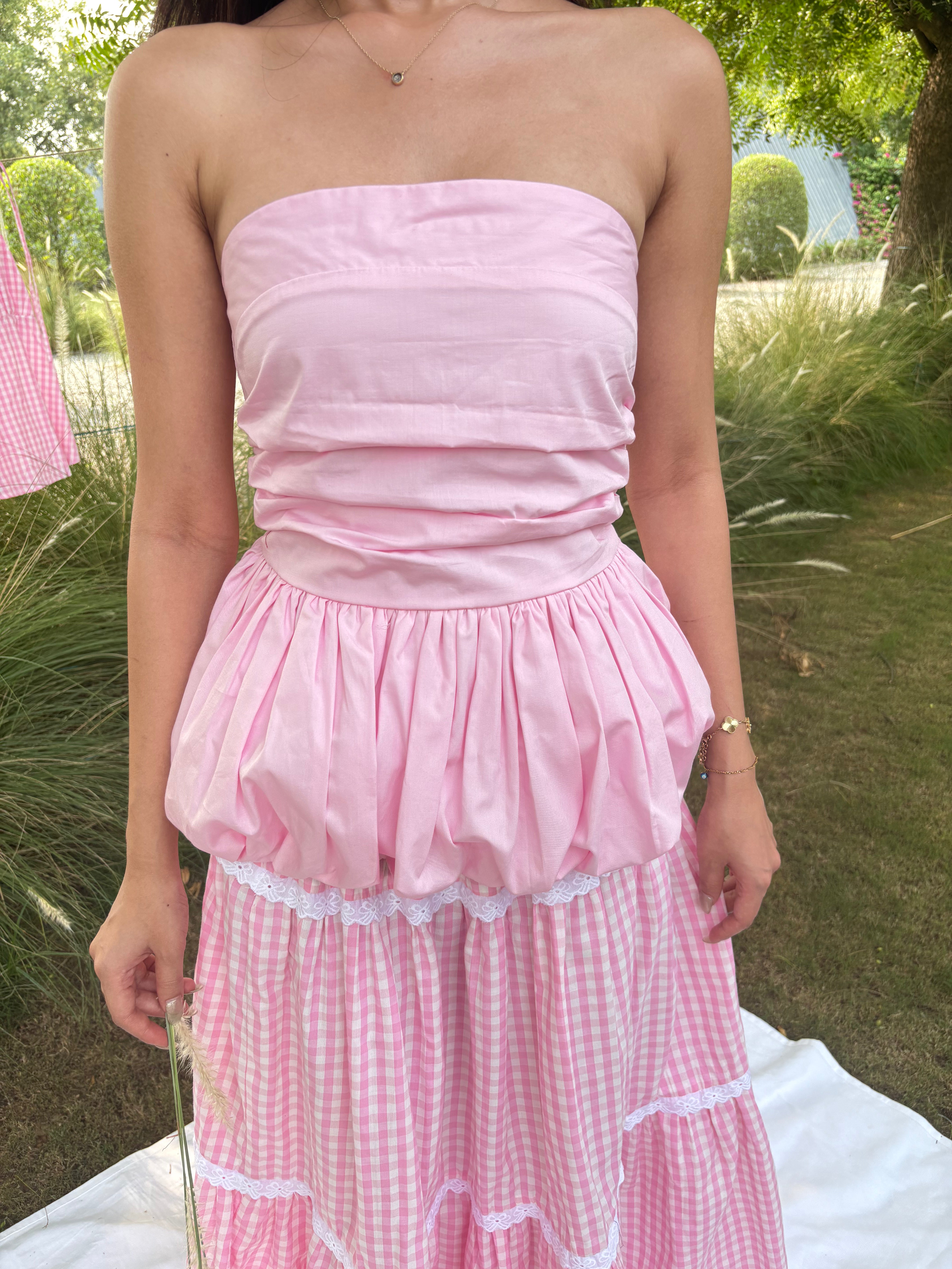 Bubble Top in Bubblegum (XS-2XL)
