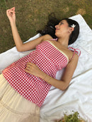 Lucy Top in Red (XS-2XL)