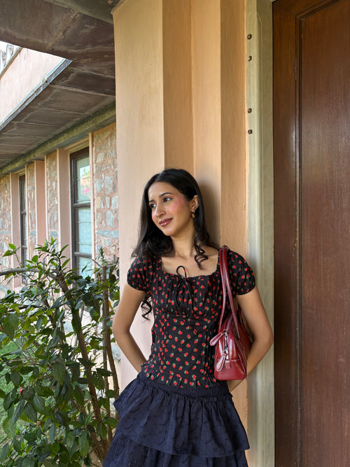 Isabelle Top in Strawberry