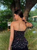 Bubble Top in Raspberry (XS-2XL)