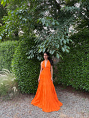 Sorrentina Halter Dress (XS-M)