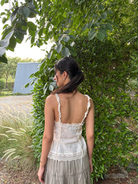 Angel Lace Top in Cream (XS-XL)