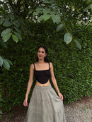 Hailey Corset Top in Black (XS-XL)