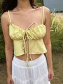 Sage Tie-up Top (XS-XL)