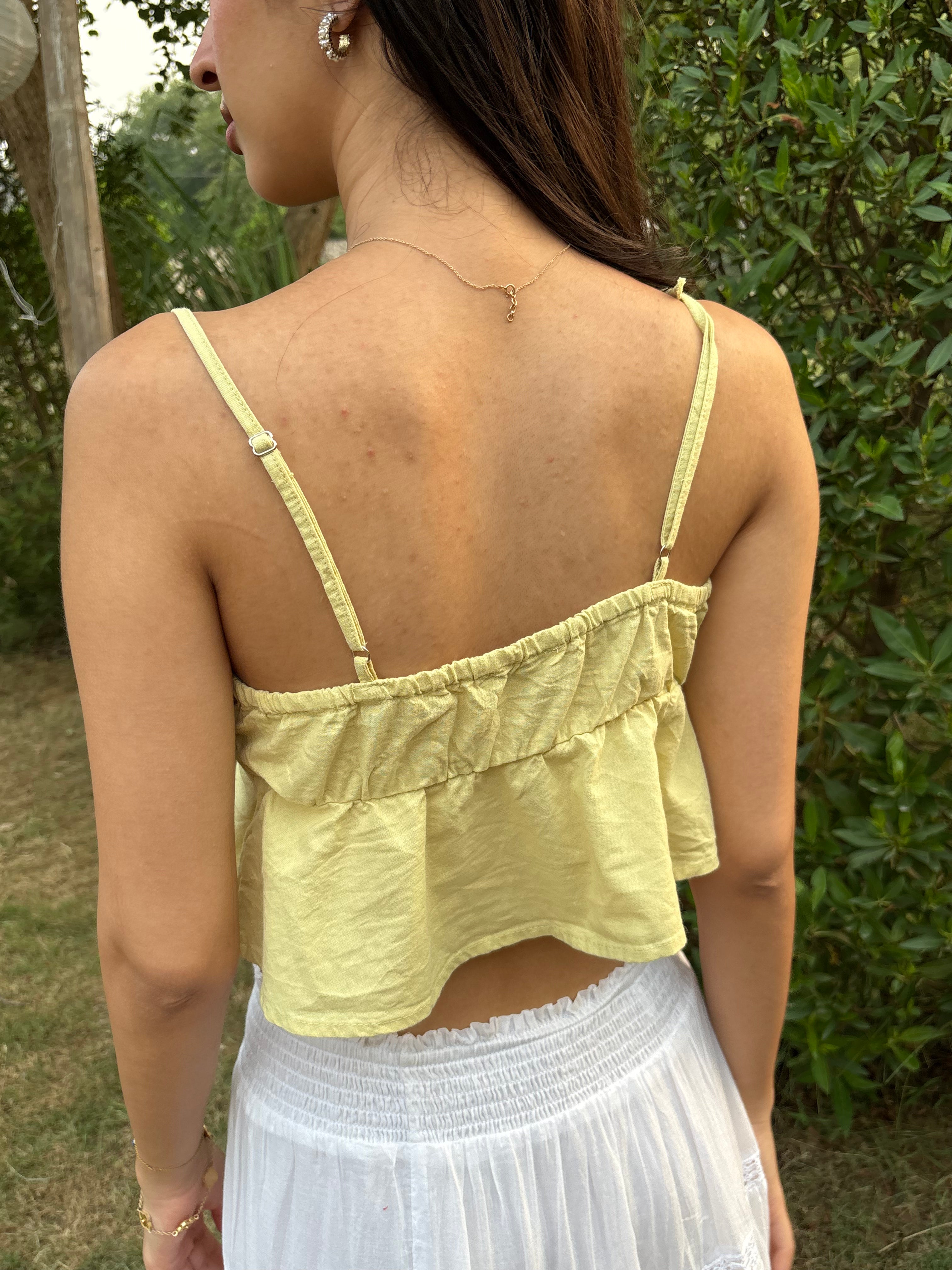 Sage Tie-up Top (XS-XL)
