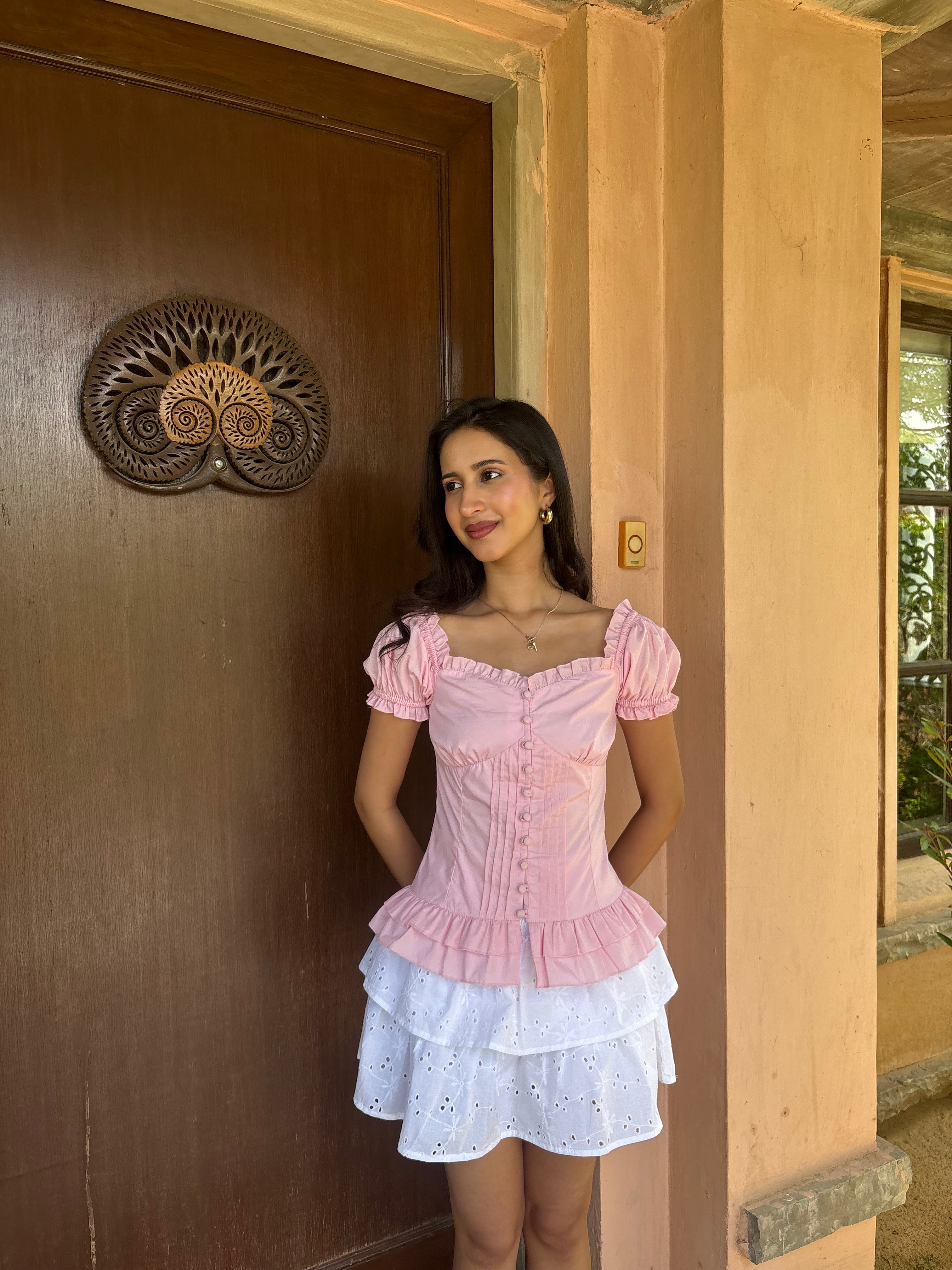 Daydream Belle Top in Blush
