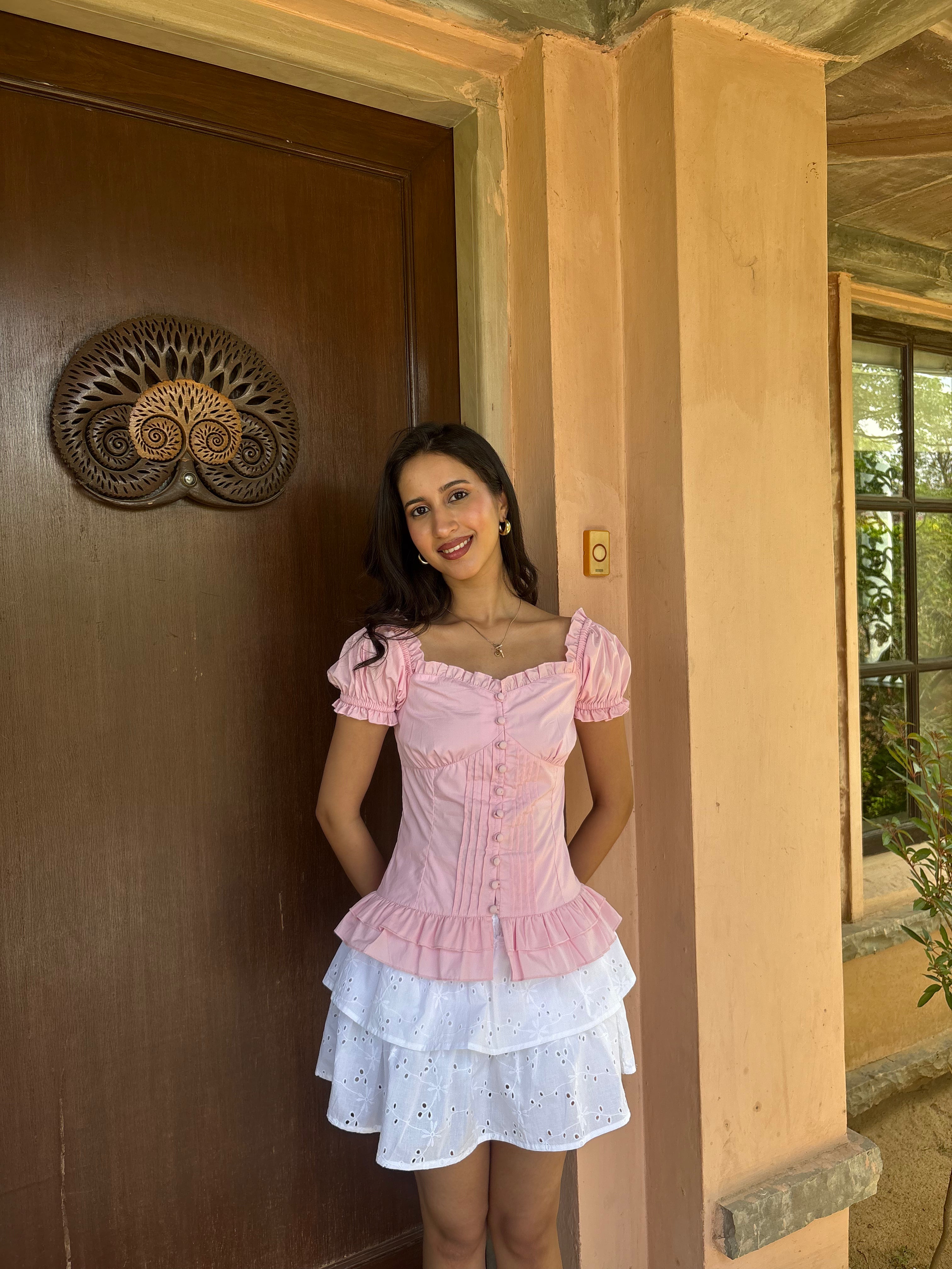 Daydream Belle Top in Blush