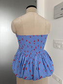 Bubble Top in Cherry (XS-2XL)