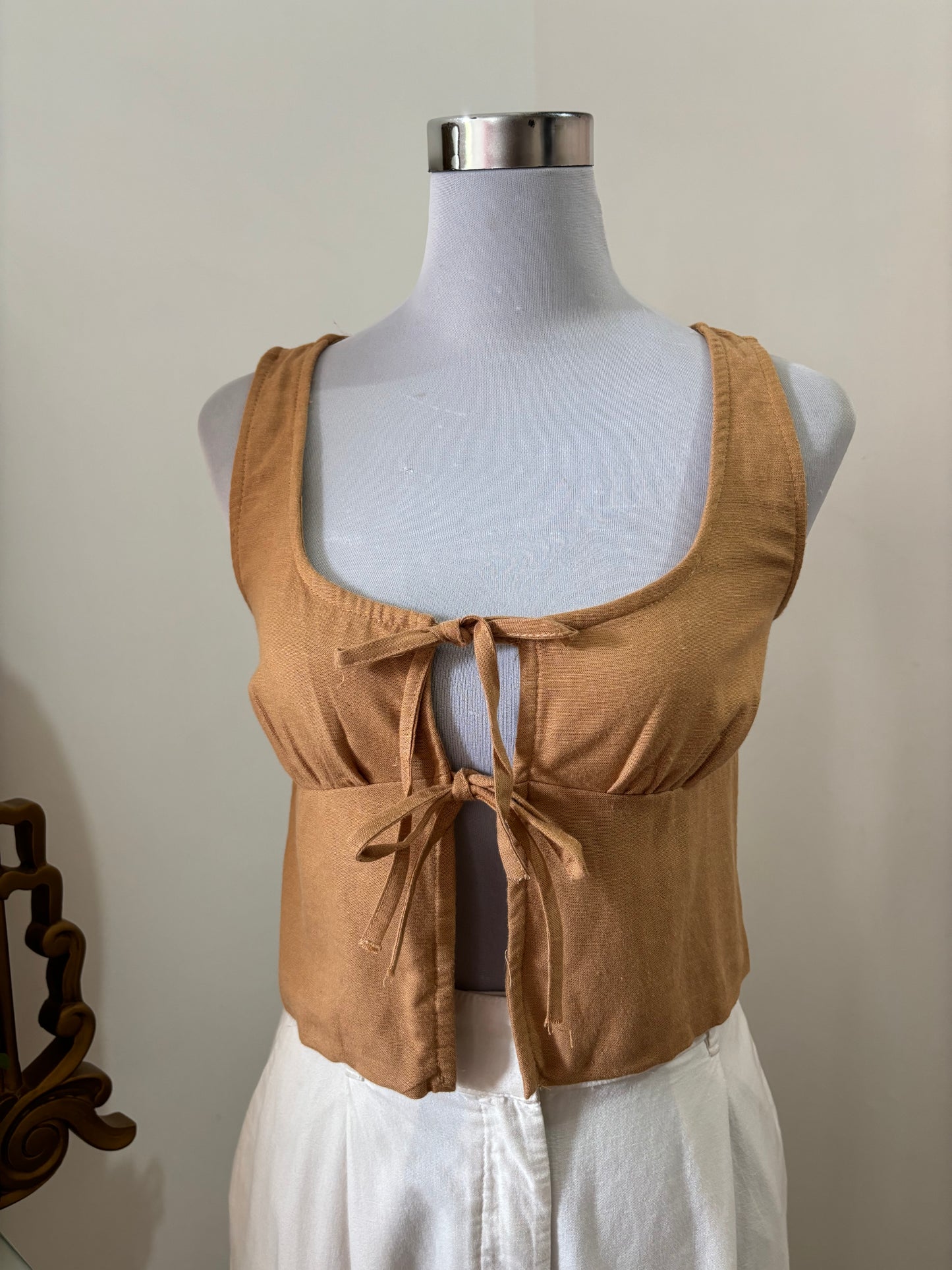 Sadie Top in Beige (S-L)