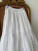 Amara Lace Skirt in White (S-3XL)