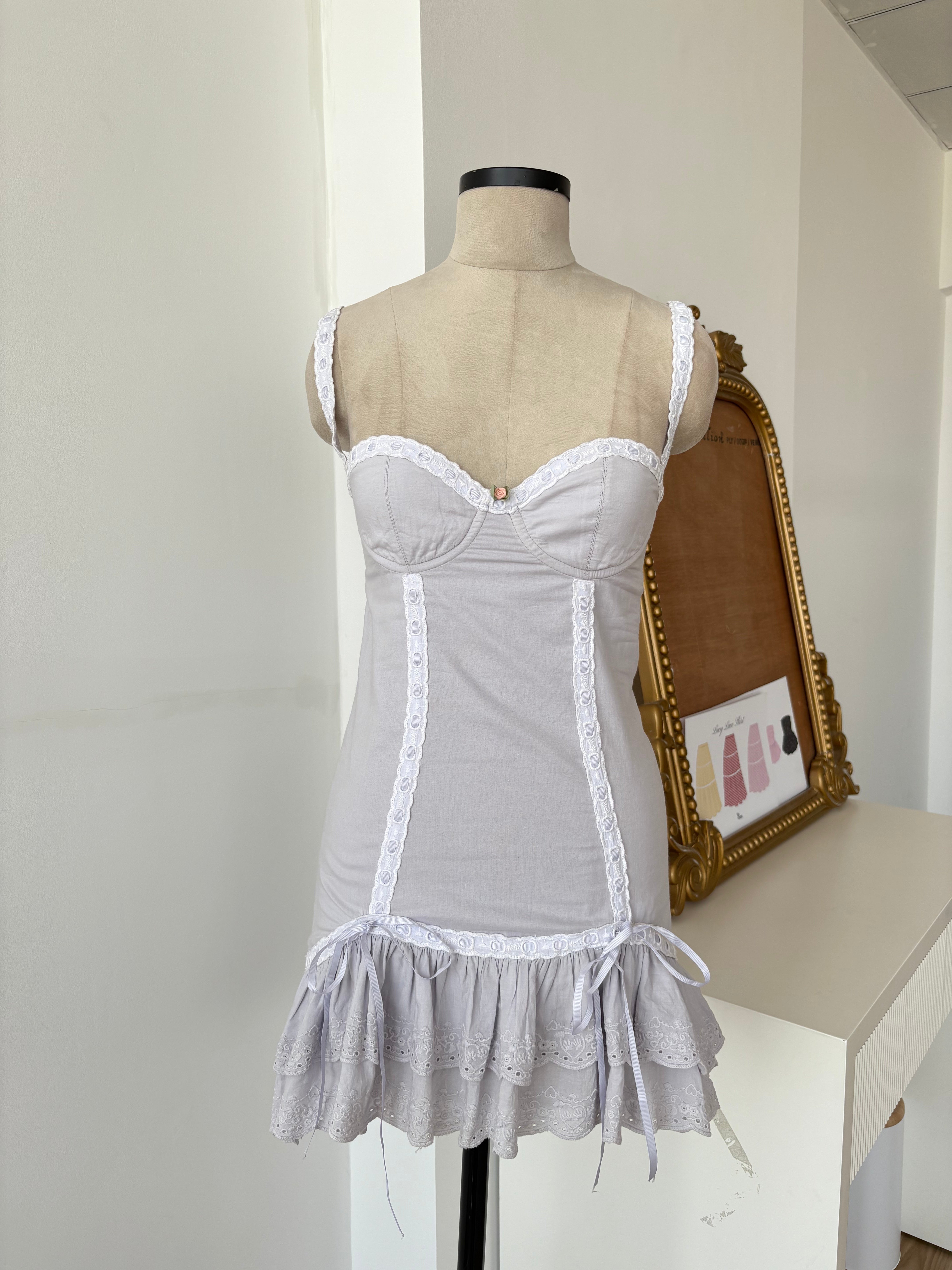 Lilac Corset Dress (XS)