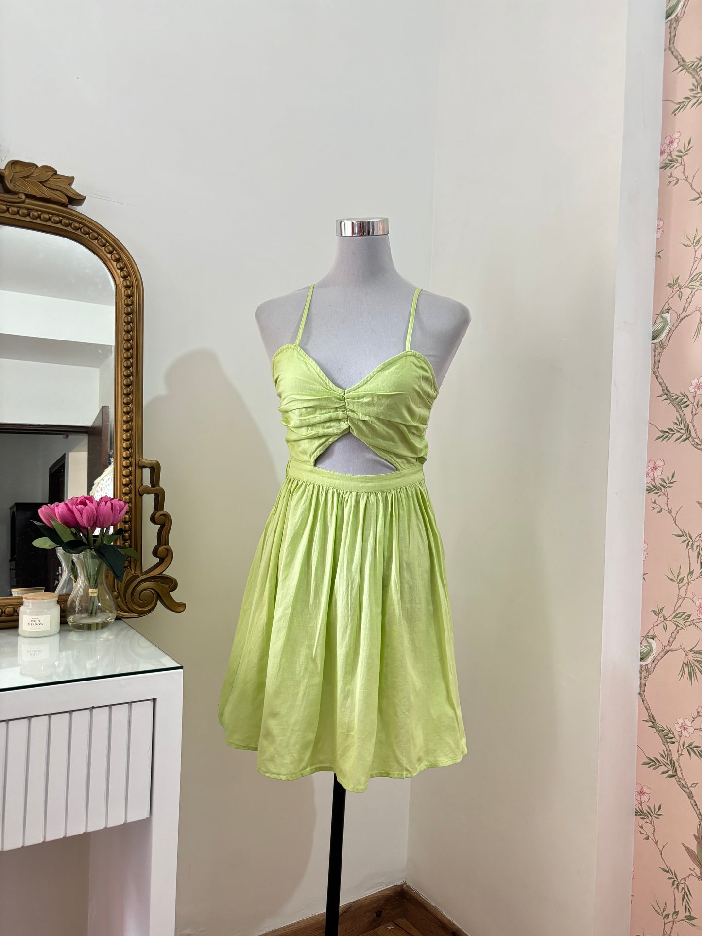 Pretty Lime Dress (XS-L)