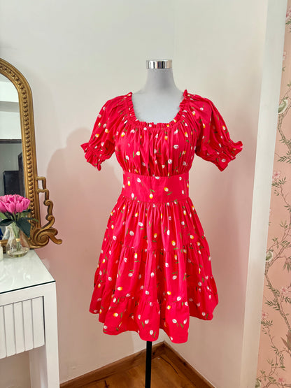 Red Poppy Dress (M)