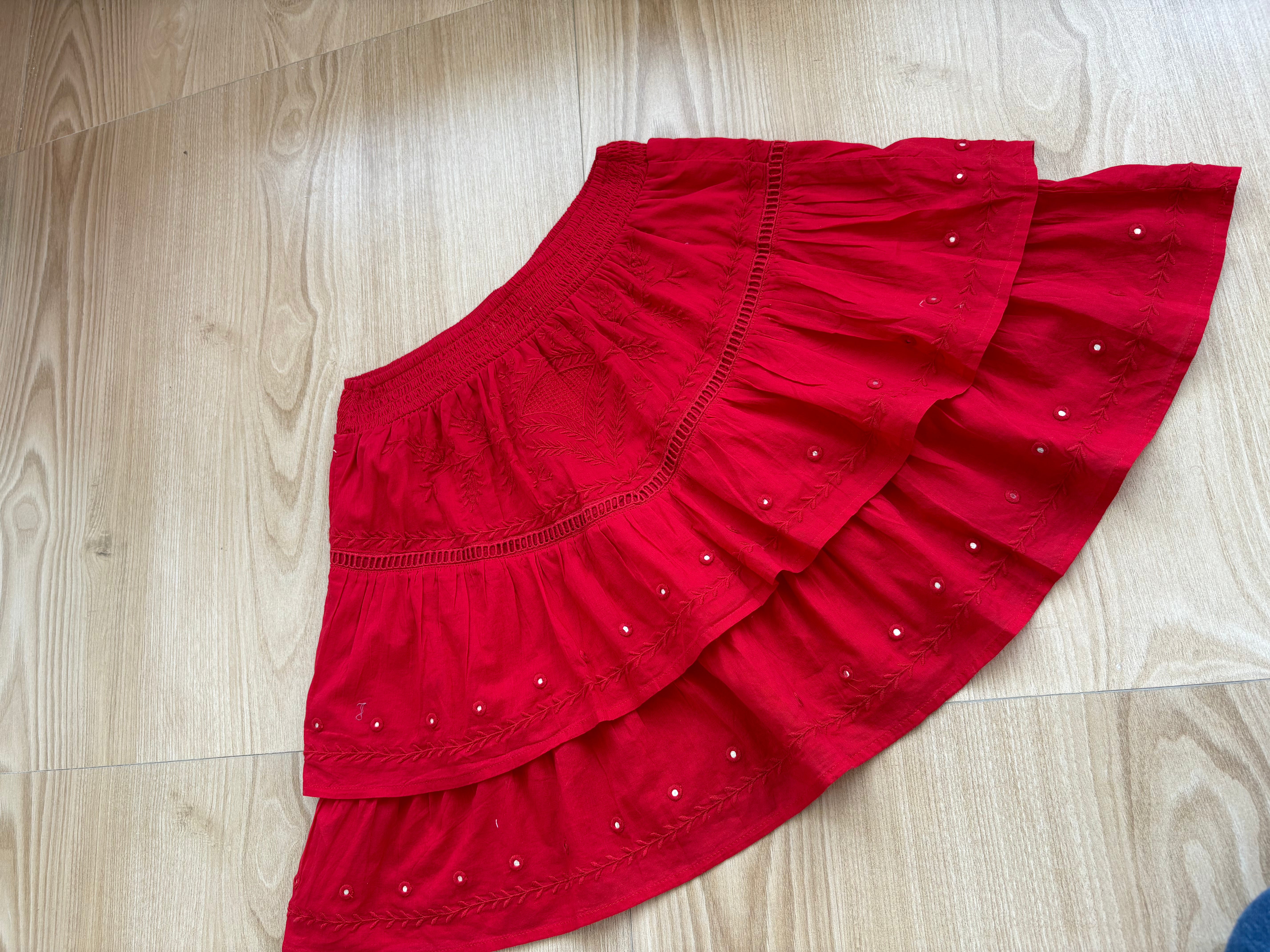 Aloha Skirt in Red (XS-L)