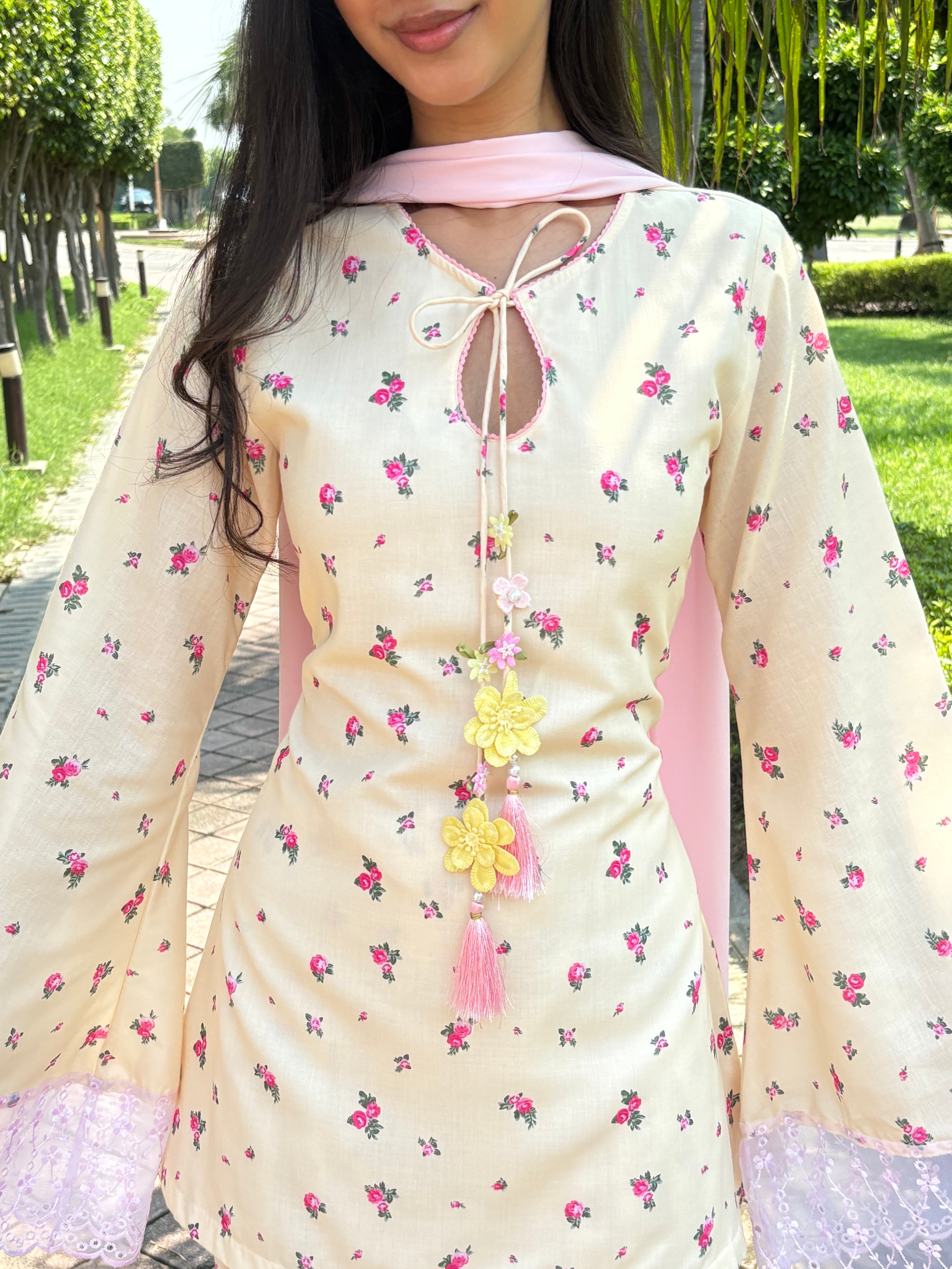 Pari Cotton Farshi Suit Set (3 Piece Set)