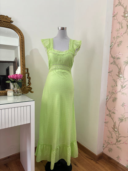 Green Lace Dress (XXS-2XL)