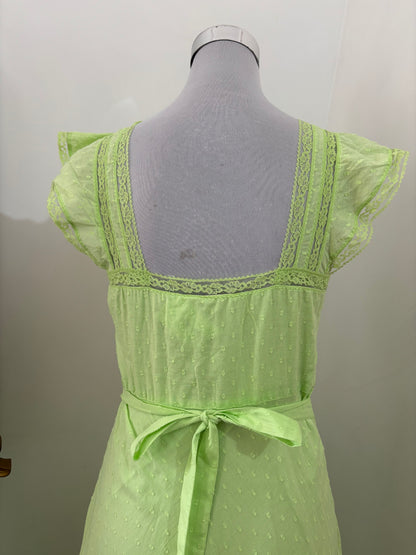 Green Lace Dress (XXS-2XL)