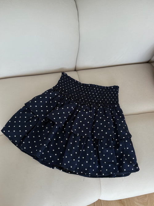 Bella Eyelet Skort in Polka Dot