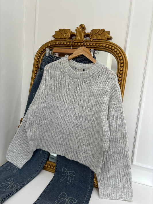 Softest Grey Pullover (S-4XL)